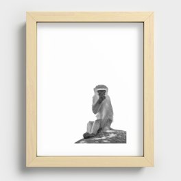 monkey Recessed Framed Print
