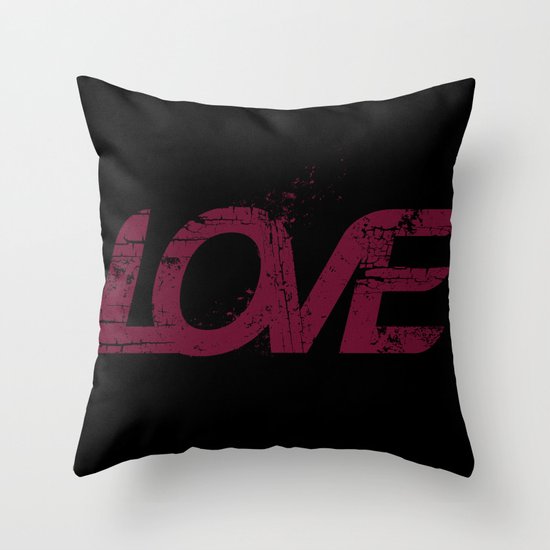 Distressed Throw Pillow