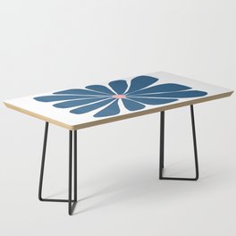 Big Funky Flower in Blue and Pink Coffee Table