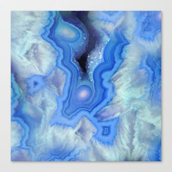 Blue Sky Stone Canvas Print