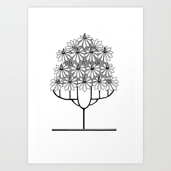 Tree Collection -1 Art Print