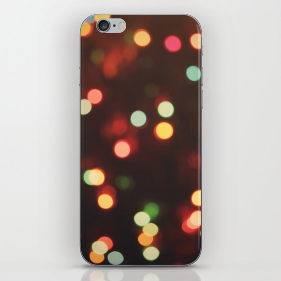 Christmas Lights iPhone & iPod Skin