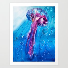 Olga- Jellyfish Art Print