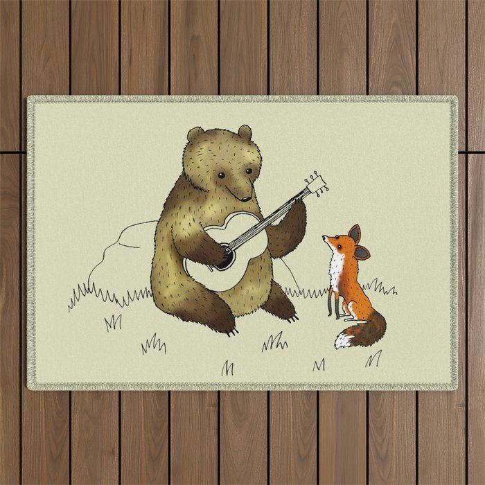 Bear & Fox Outdoor Rug