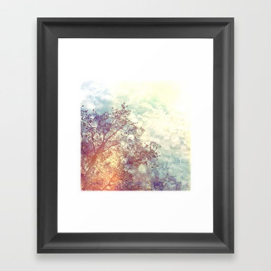 A Natural Montage Framed Art Print