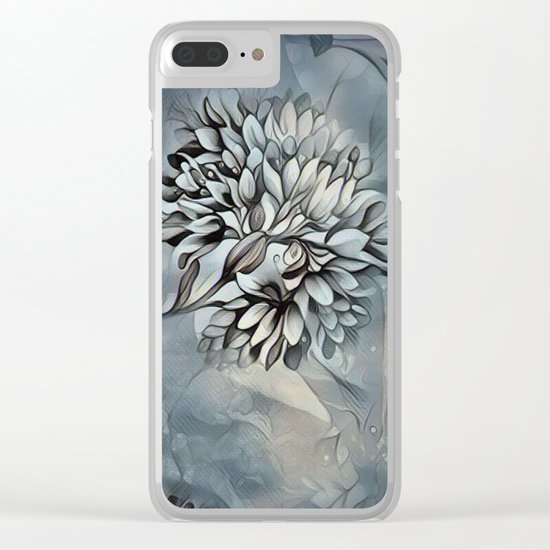 Barely Blue Clear iPhone Case