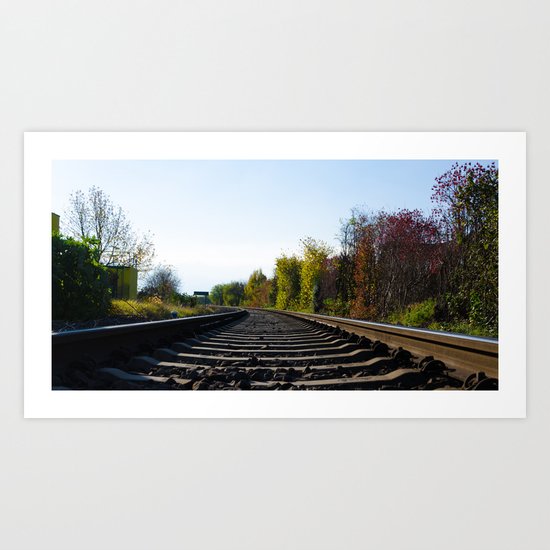 Rails Art Print
