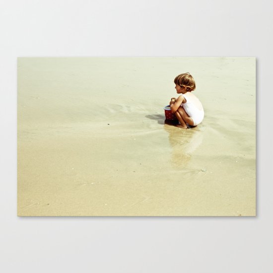 Found in the sea Canvas Print