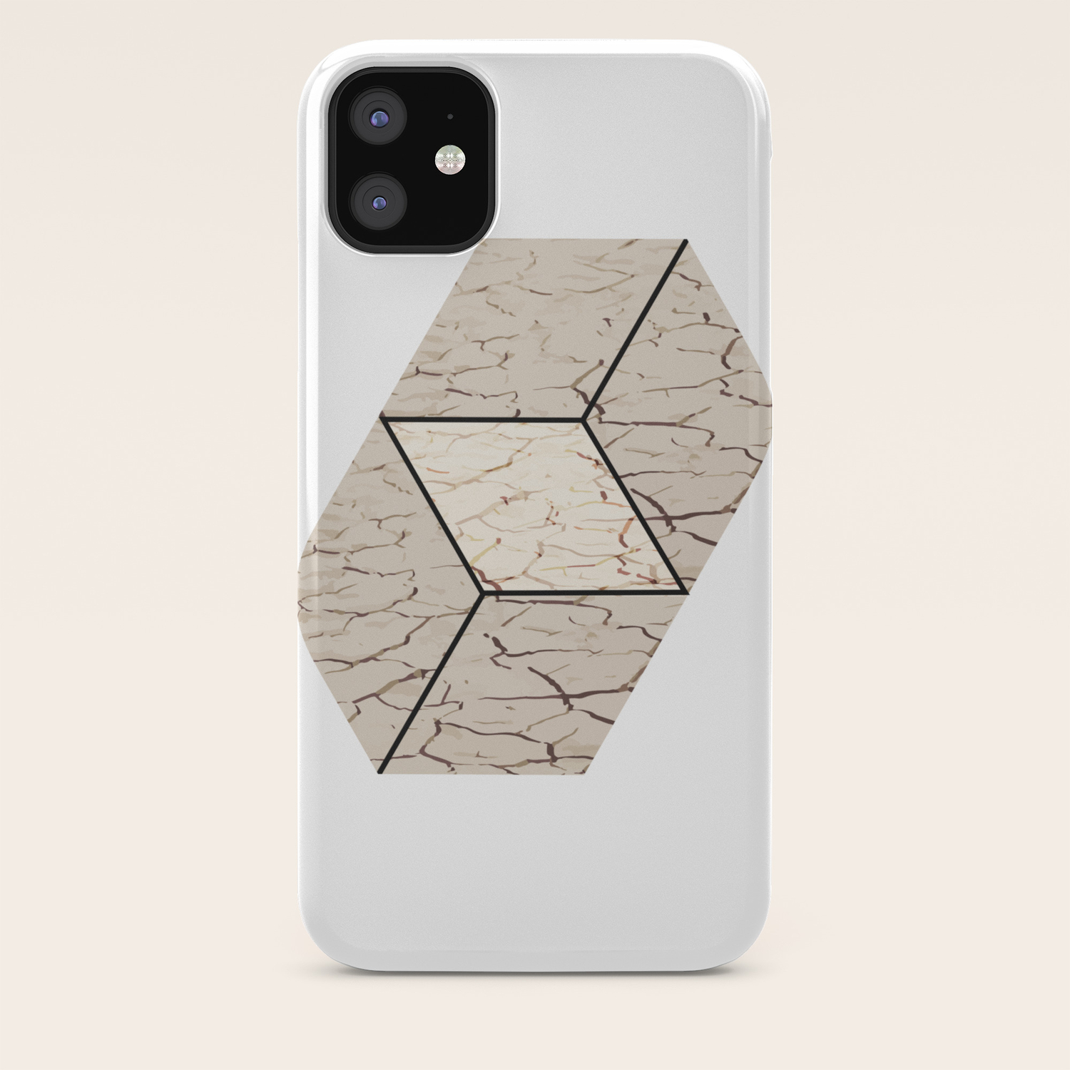 Earth Hexagon Abstract Earth Sign The Five Elements Iphone