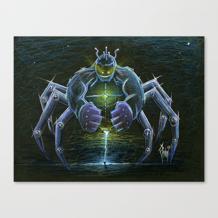 Spiderbot Canvas Print