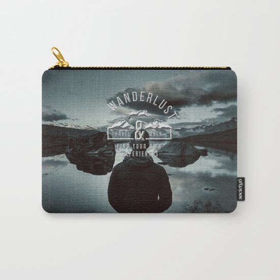 Wanderlust - Mountains and lake - Photoadaption Carry-All Pouch