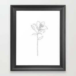 Fill Lily Framed Art Print