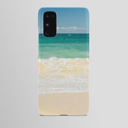 beach blue Android Case