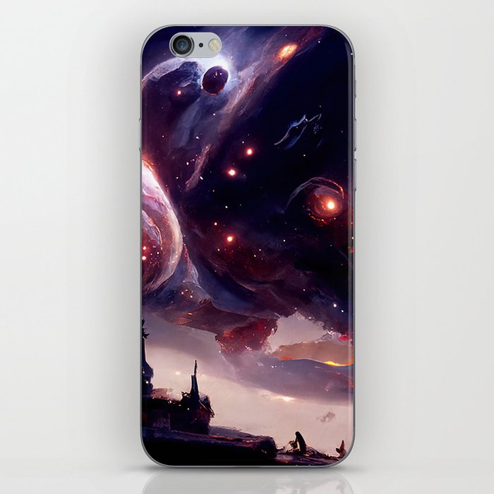 Nebula City iPhone Skin