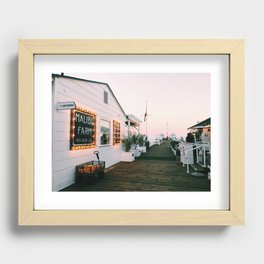 Malibu at Sunset Recessed Framed Print