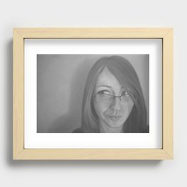 Zara Portrait Recessed Framed Print