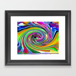 The Sky Is Painting Framed Art Print