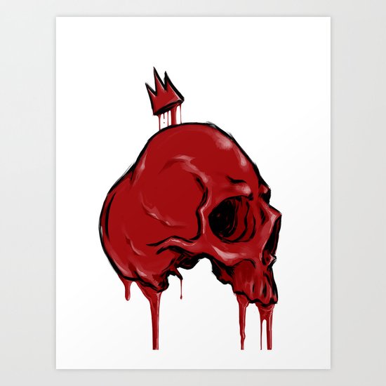 Blood Crown Art Print