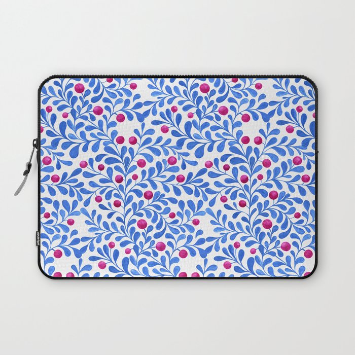 Berry field pattern Laptop Sleeve