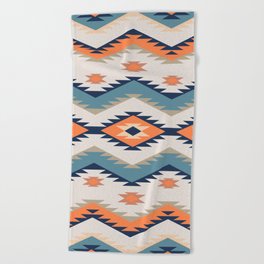 Aztec Pattern 2 Beach Towel
