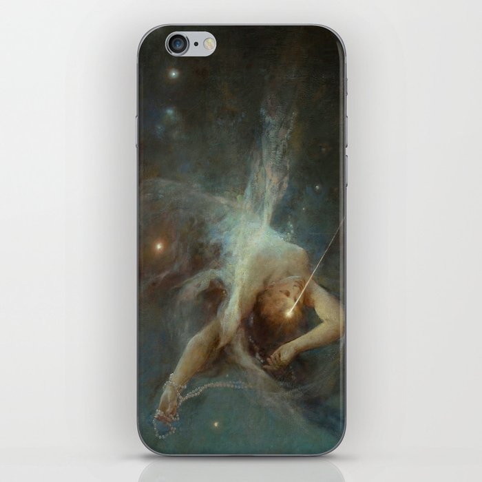"Falling Star" by Witold Pruszkowski (1884) iPhone Skin