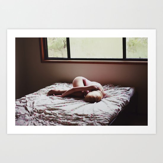 Bruised Heart Art Print