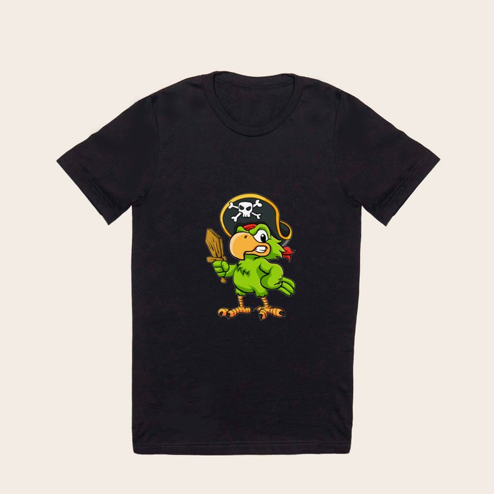 Pirate parrot outlet t shirt
