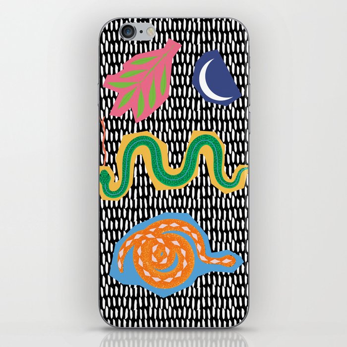 Bright Abstract Snakes  iPhone Skin