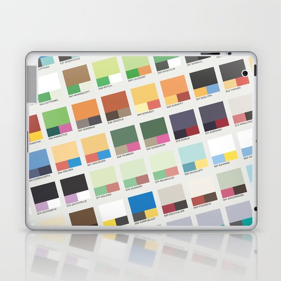 Poke-Pantone 5 (Unova Region) Laptop & iPad Skin