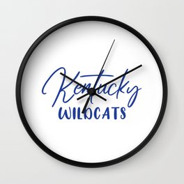 Kentucky Wildcats Basketball Wall Clock