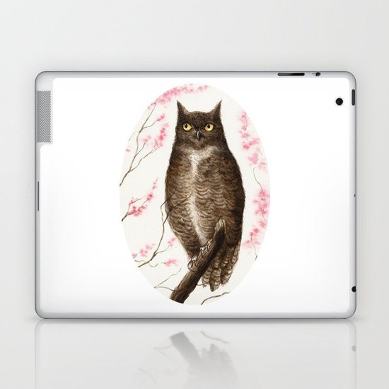 Spring Owl Laptop & iPad Skin