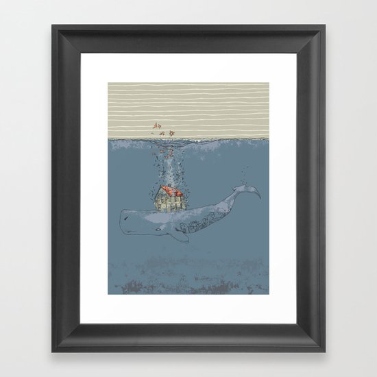 Ocean Home Framed Art Print