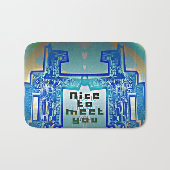 Nice to meet You / Robotic Lab Bath Mat
