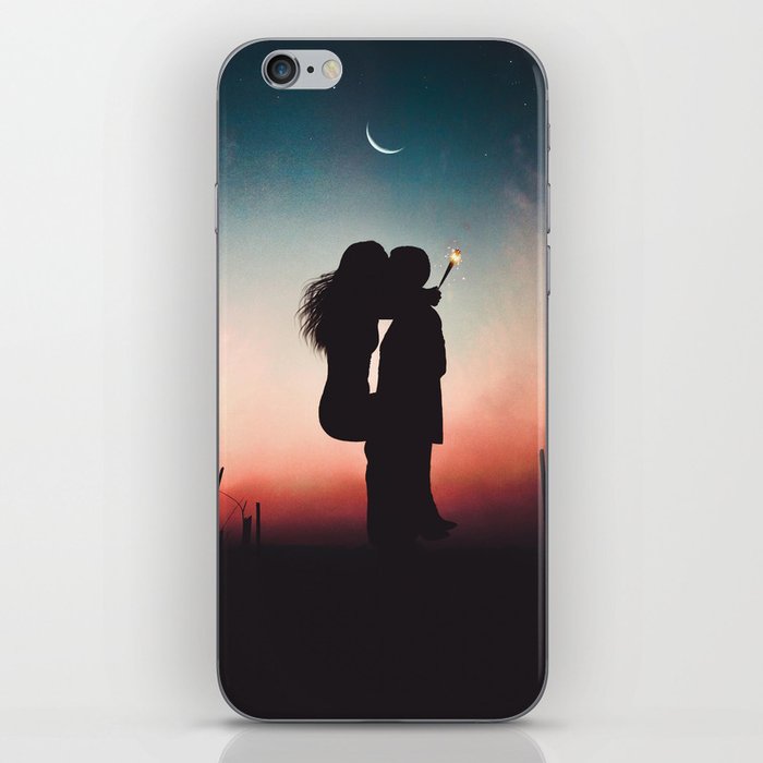 Kissing Couple iPhone Skin