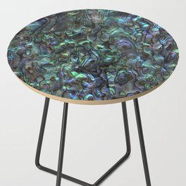 Abalone Shell | Paua Shell | Sea Shells | Patterns in Nature | Natural | Side Table