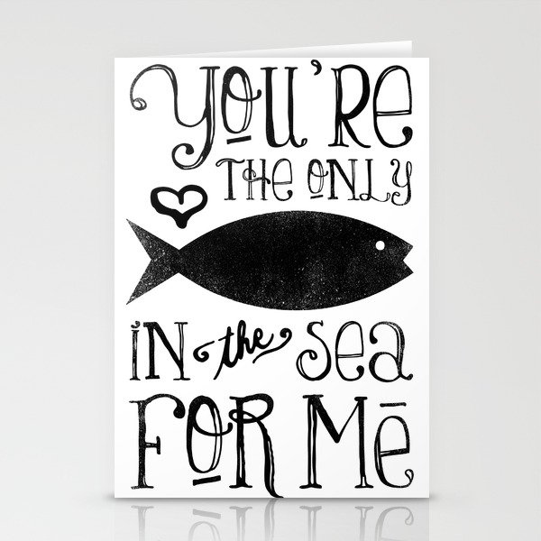 The Only Fish In The Sea Stationery Cards