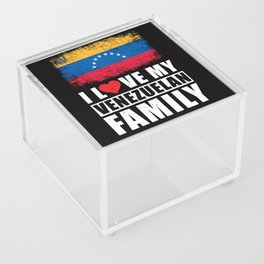 Venezuelan Family Acrylic Box