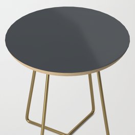 Soot Solid Color Side Table