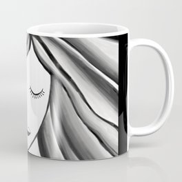 Empowered Lady in Black Coffee Mug