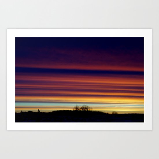 Looming, Weaving, Jupiter (001) Art Print