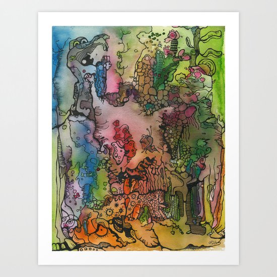 Amateur Performance Art Print