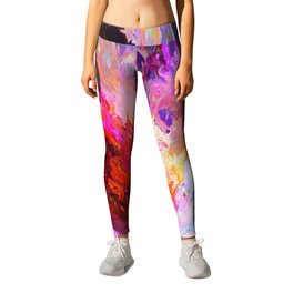KENES Leggings | Space, Abstract, Other, Oil, Mixed Media, Popart, Graphicdesign, Illustration, Digital 