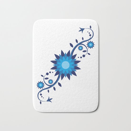 Flowers Bath Mat