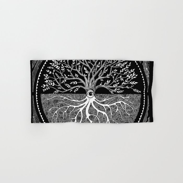 Druid Tree of Life Hand & Bath Towel