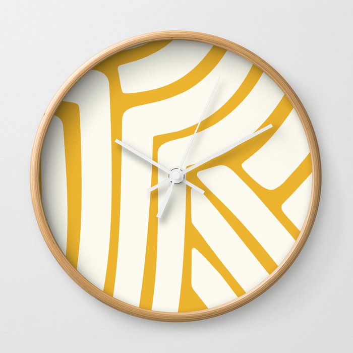 Abstract Stripes LXIV Wall Clock