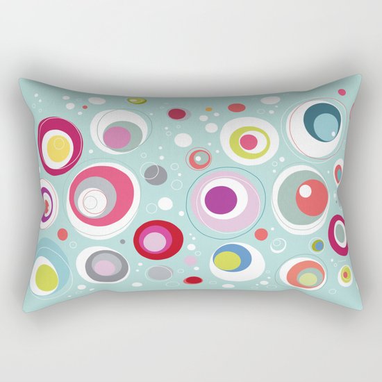 Bubbles Rectangular Pillow