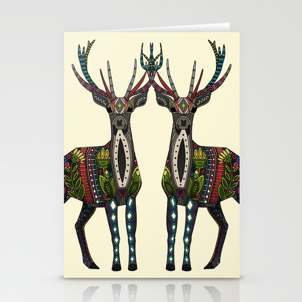 deer vanilla Stationery Cards