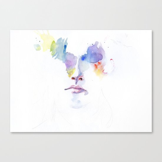 headlights eyes Canvas Print