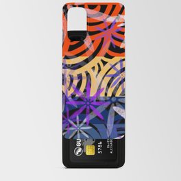 Color Pattern -Zentangle-Flower-Color combination Android Card Case