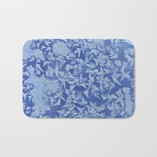 Blue Frozen Freeze Bath Mat